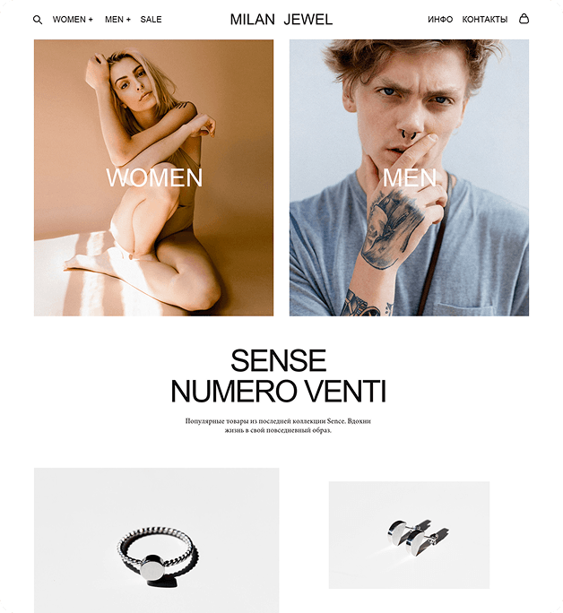 Vigbo Shops - Milan Template